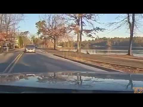 When a vehicle nearly hits you head on because their windshield is iced up.