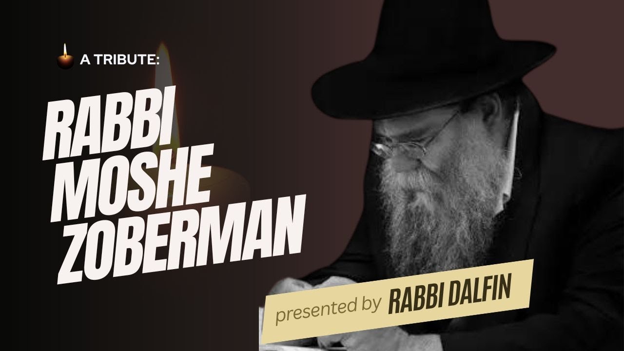 Rabbi Moshe Zoberman, Bobover Chasid & Talmid Chocham who studied in Ohelei Torah 1950s - RC Dalfin