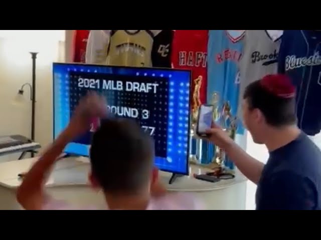 Fans Go Crazy as Jacob Steinmetz becomes first Orthodox Jew to get picked in the MLB Draft