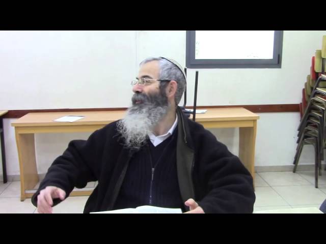 הרב יהודה מלמד -  ליקוטי מוהר"ן - כ"ד טבת תשע"ה