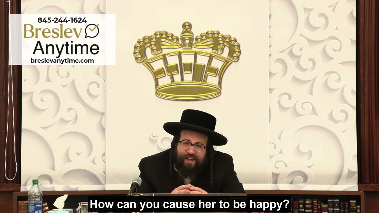 Rabbi Yoel Roth - What Is a husbands job at home?