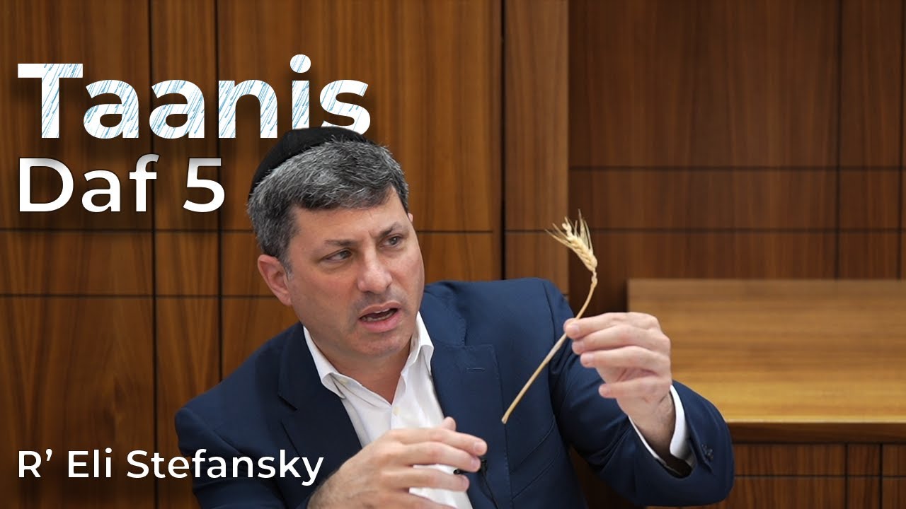 Daf Yomi Taanis Daf 05 by R’ Eli Stefansky