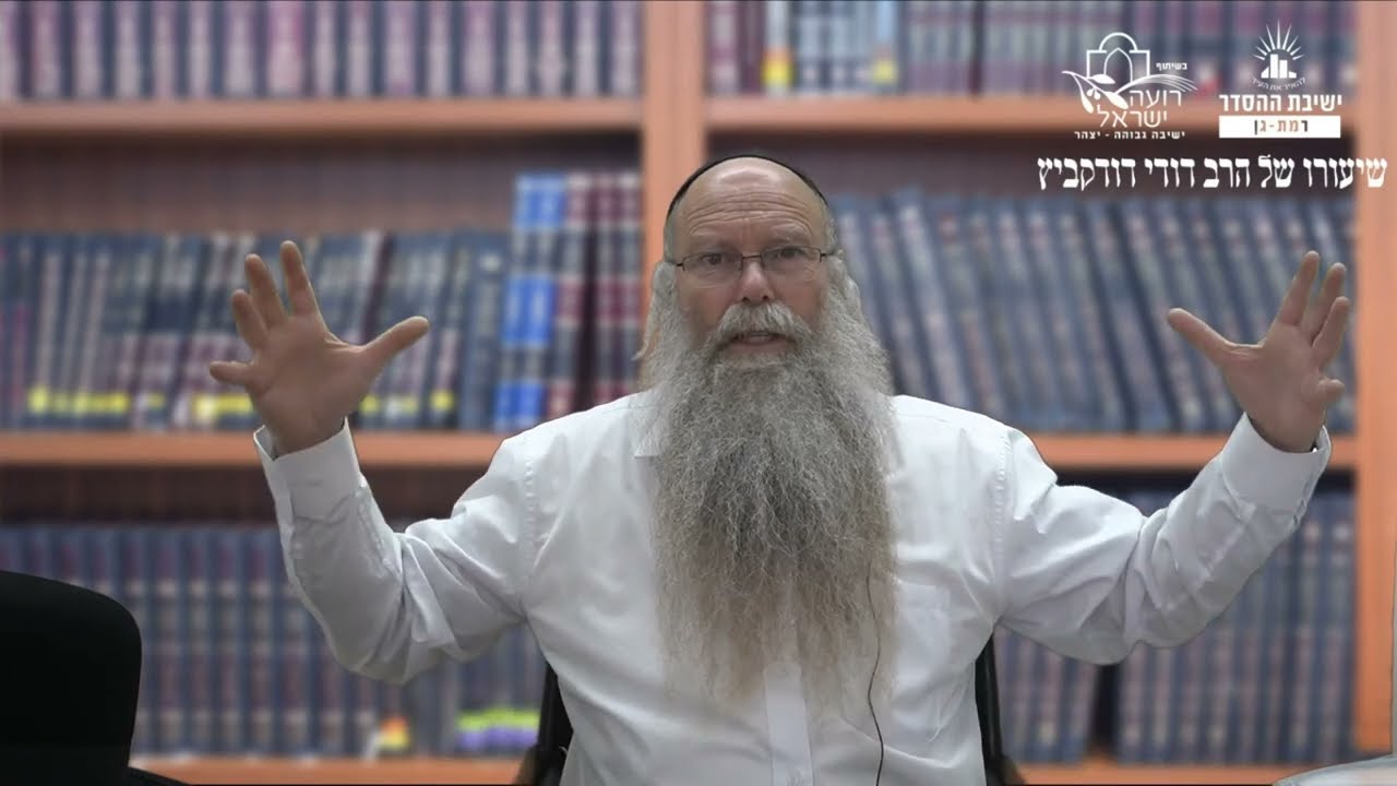 הסרת המחיצות מול המלך | שיעור הכנה לפורים | הרב דודי דודקביץ'