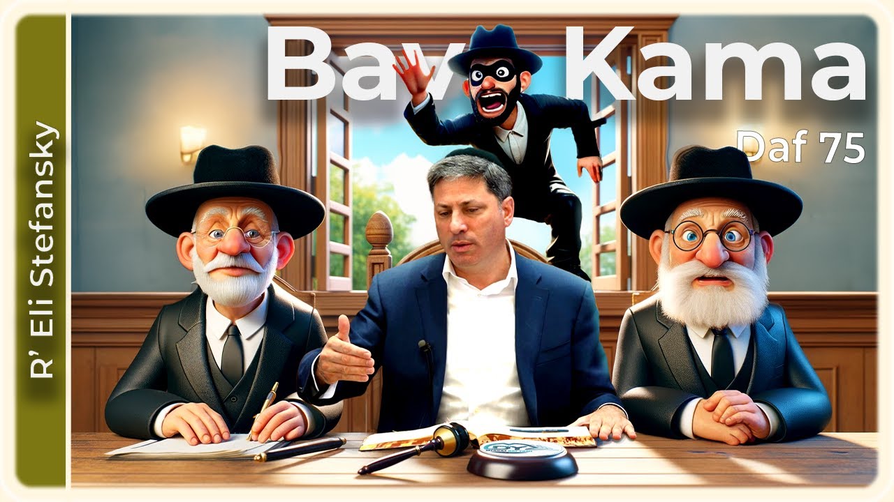 Daf Yomi Bava Kama Daf 75 by R’ Eli Stefansky