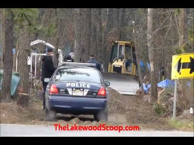 Tent City Smoothing Out Road Stopped By Police