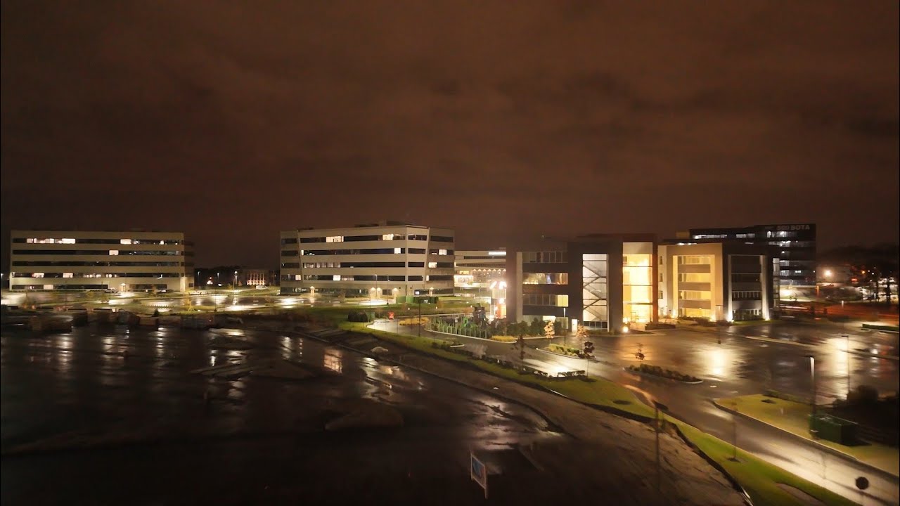 Check out this stunning night shot drone footage of the Avenue of the States in Lakewood, NJ