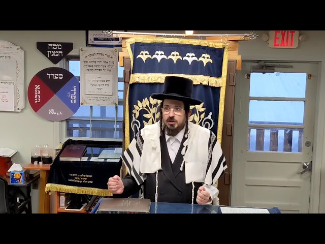 להביא קרבן תודה בזמן הזה - Yiddish Shmooze by Rav Benzion Sneh at Scheiner's April 30