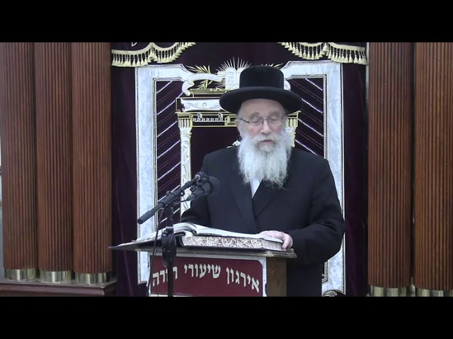 כשרות ומסורת עופות ודגים - רבי שמואל אליעזר שטרן שליט”א