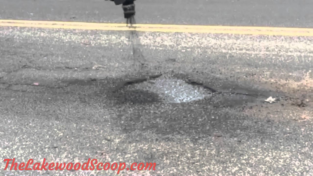 Pothole Killer Machine in Lakewood - Fast Motion