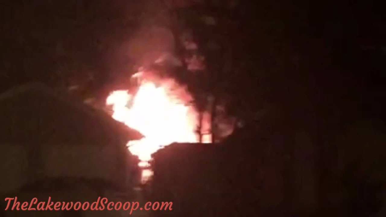 Fire Breaks out in Lakewood Home