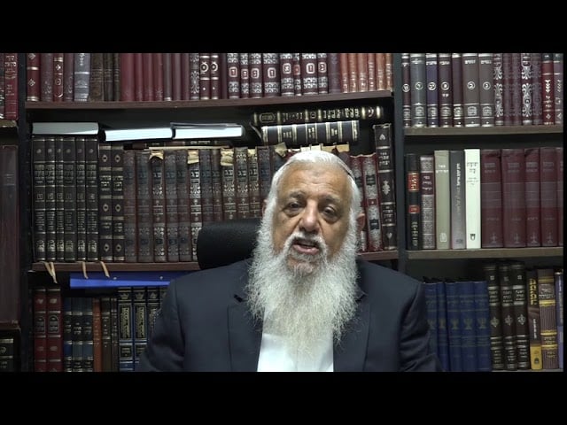מוסקט # פרשת תצווה, הרב זכריה טובי שליט"א