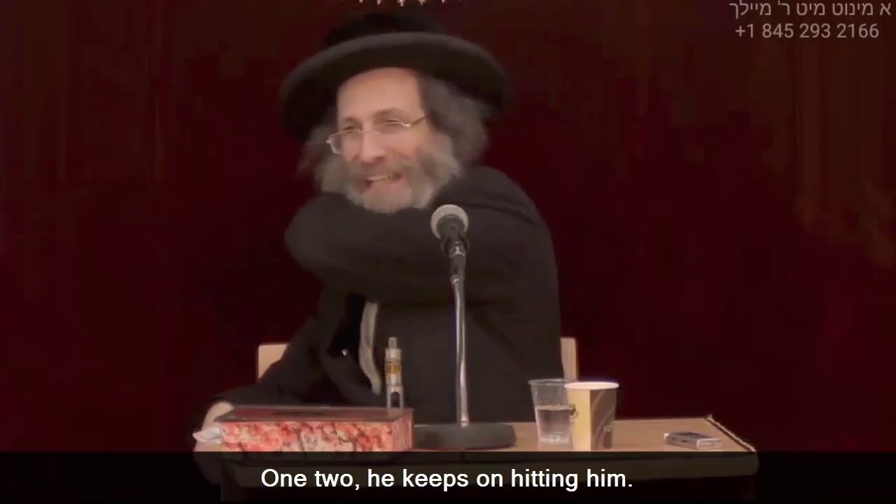 Rabbi Elimelech Biderman - Purim & Chinuch in Yiddish - א מינוט מיט ר' מיילך בידרמן שליט"א