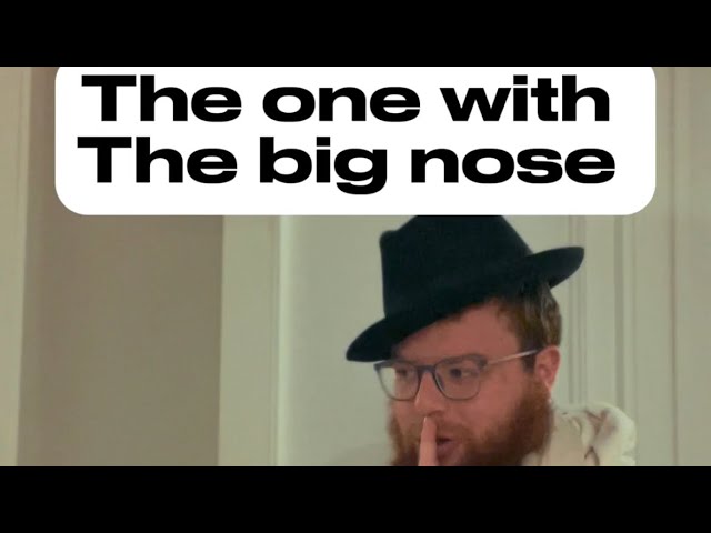 Parshat Vayishlach: the one with the big nose…