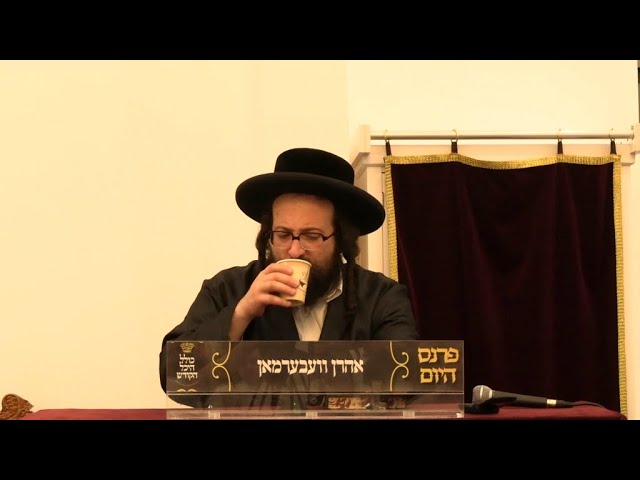 ר׳ יואל רוטה - איין טריט - א׳ דברים תשפ׳׳ג - R' Yoel Roth
