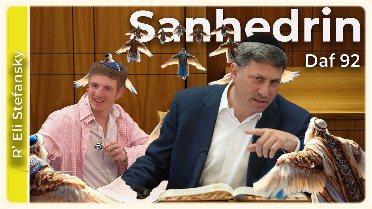 Daf Yomi Sanhedrin Daf 92 by R’ Eli Stefansky