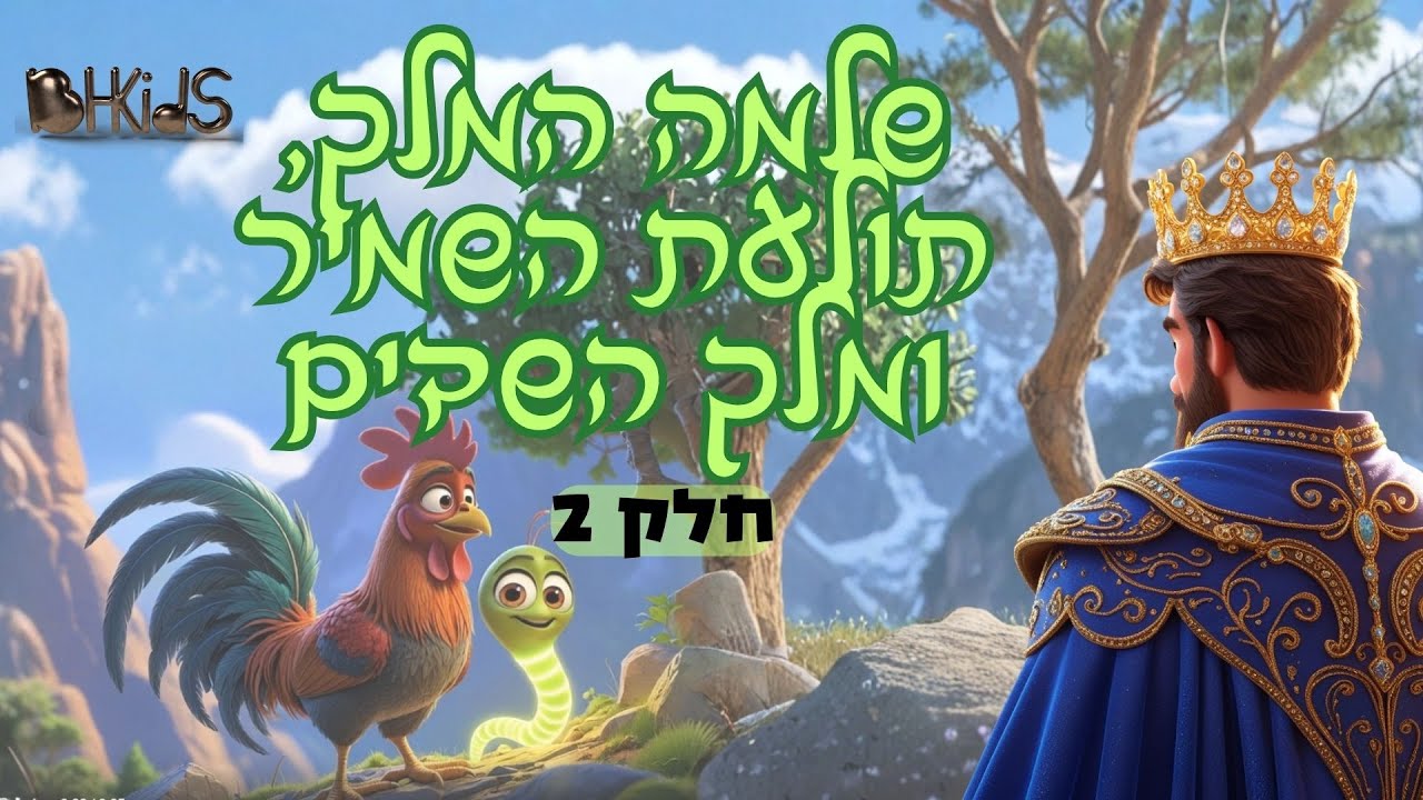 שלמה המלך, תולעת השמיר ומלך השדים- חלק 2 | סיפורי שלמה המלך בהמחשת AI