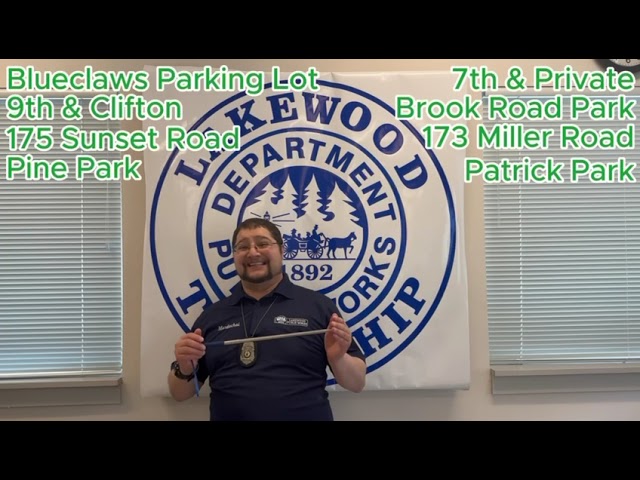 Lakewood DPW updated Chometz Sites