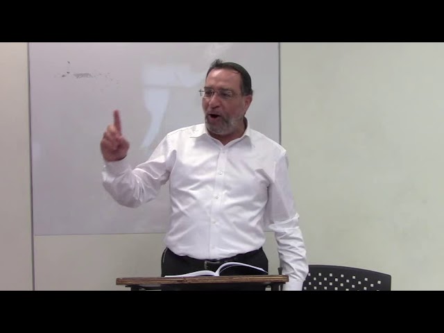 הלכות עירובין - צורבא מרבנן - הרב בן ציון אלגאזי