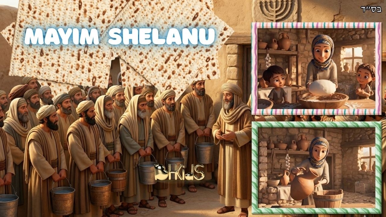 Water For Matzah From Special Well of Emunah | TORAH FOR KIDS AI