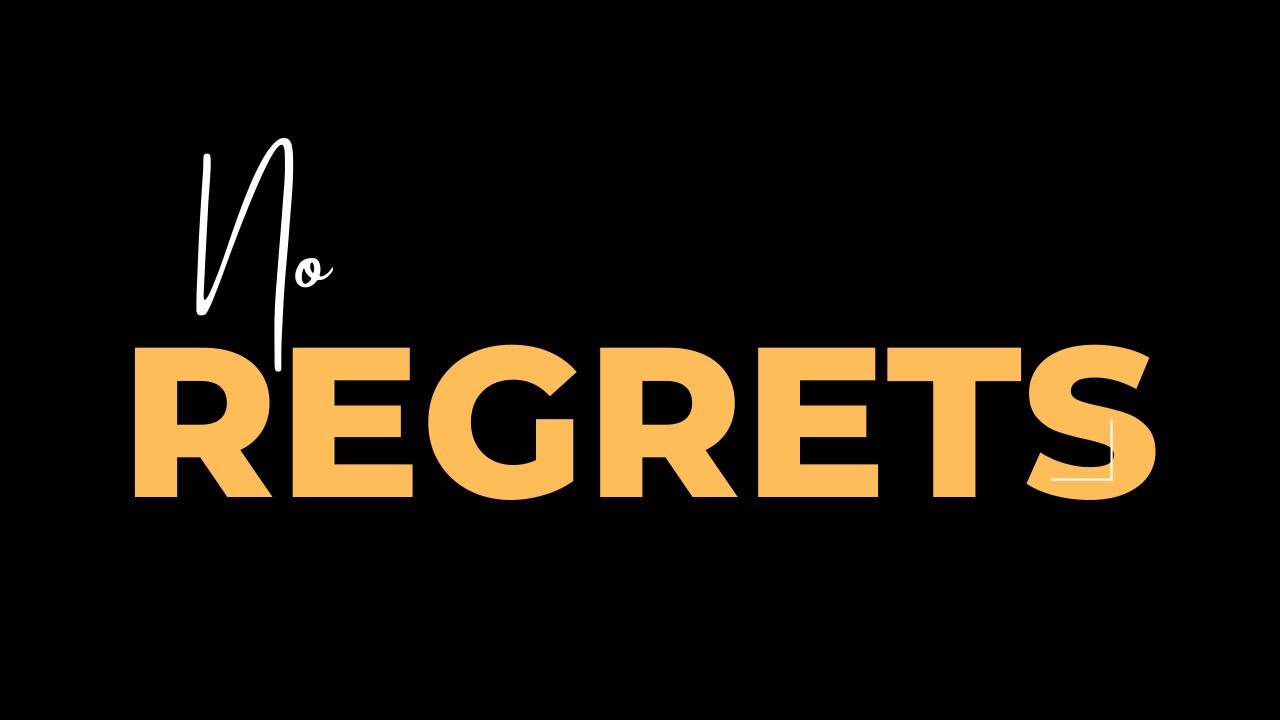 Living With Emunah (Part 328) - No Regrets