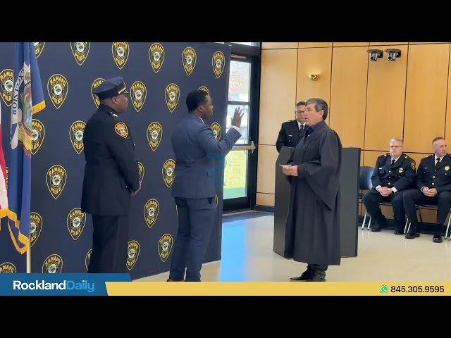 Four New Officers Sworn In to the Ramapo Police Department