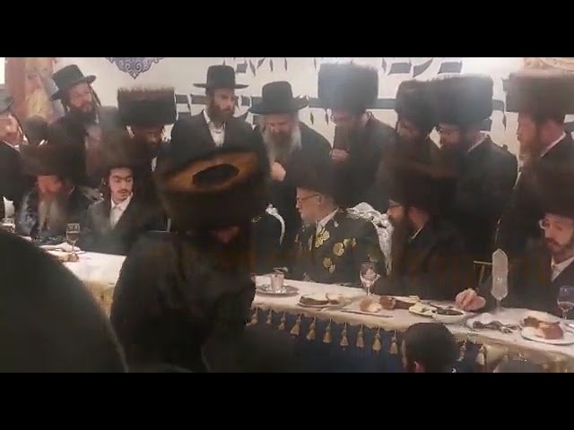 Gerer Rebbe At Sheva Brochos In Viznitz - Seret Viznitz Sivan 5782