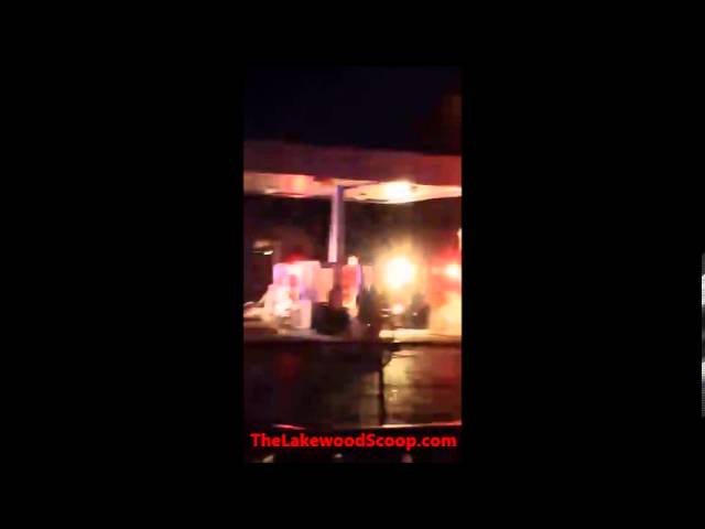 Fully Engulfed Structure Fire Delta Gas Station Route 9   vid 2