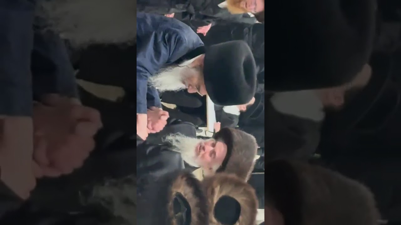 Lutzk, Karlin And Aleksander Rebbes Dancing At The wedding of Lutzk Rebbe's Son - 21Sivan 5785