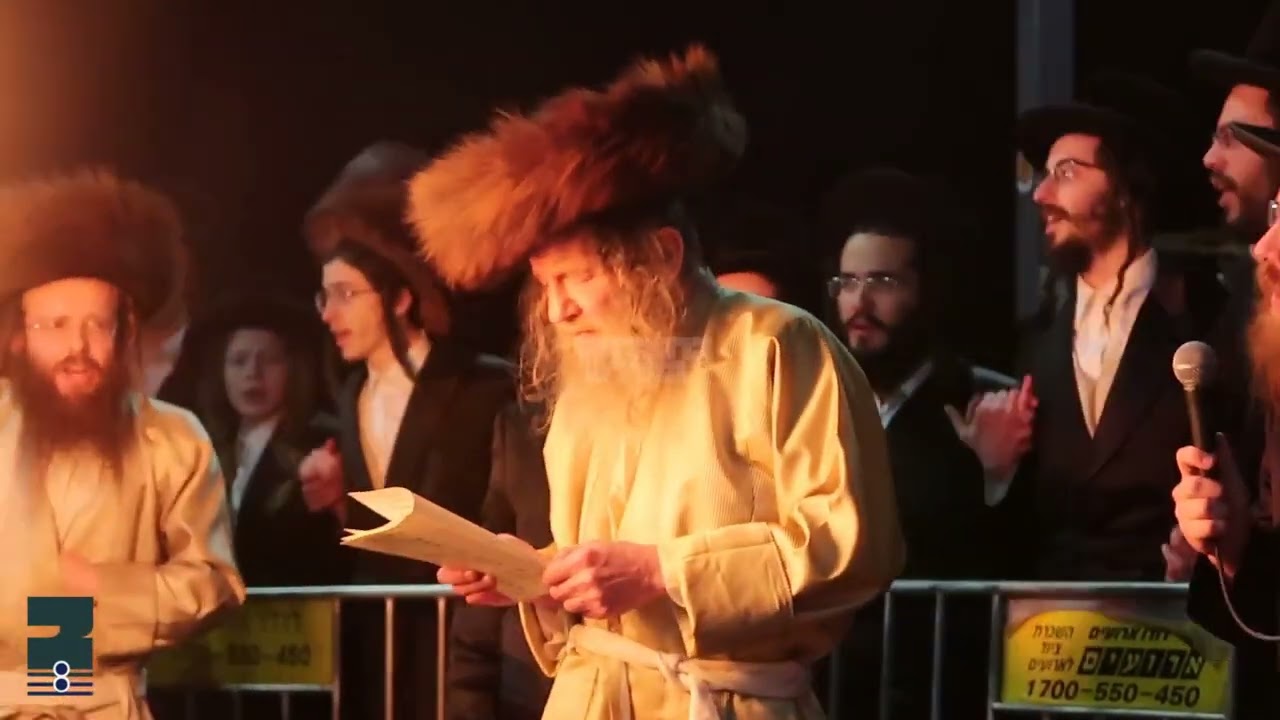 האד' מלעלוב ניקלשבורג בהדלקה במירון