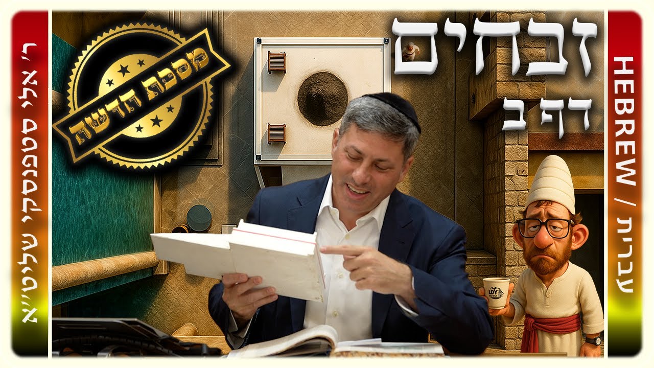 מרכז דף יומי - זבחים דף ב. - ר' אלי סטפנסקי שליט"א