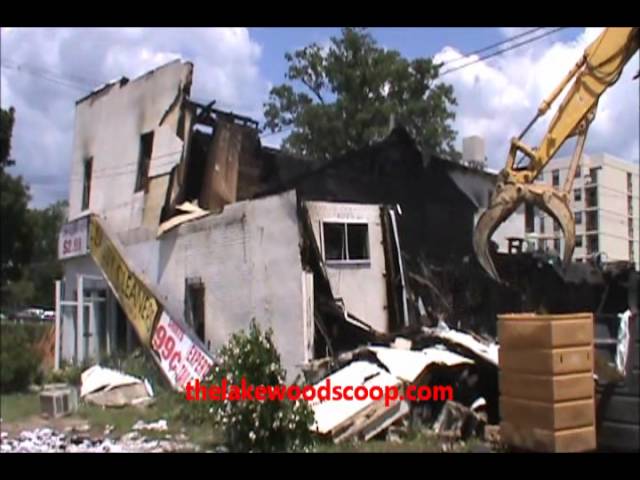 2 Story Building Demolished Following Massive Fire