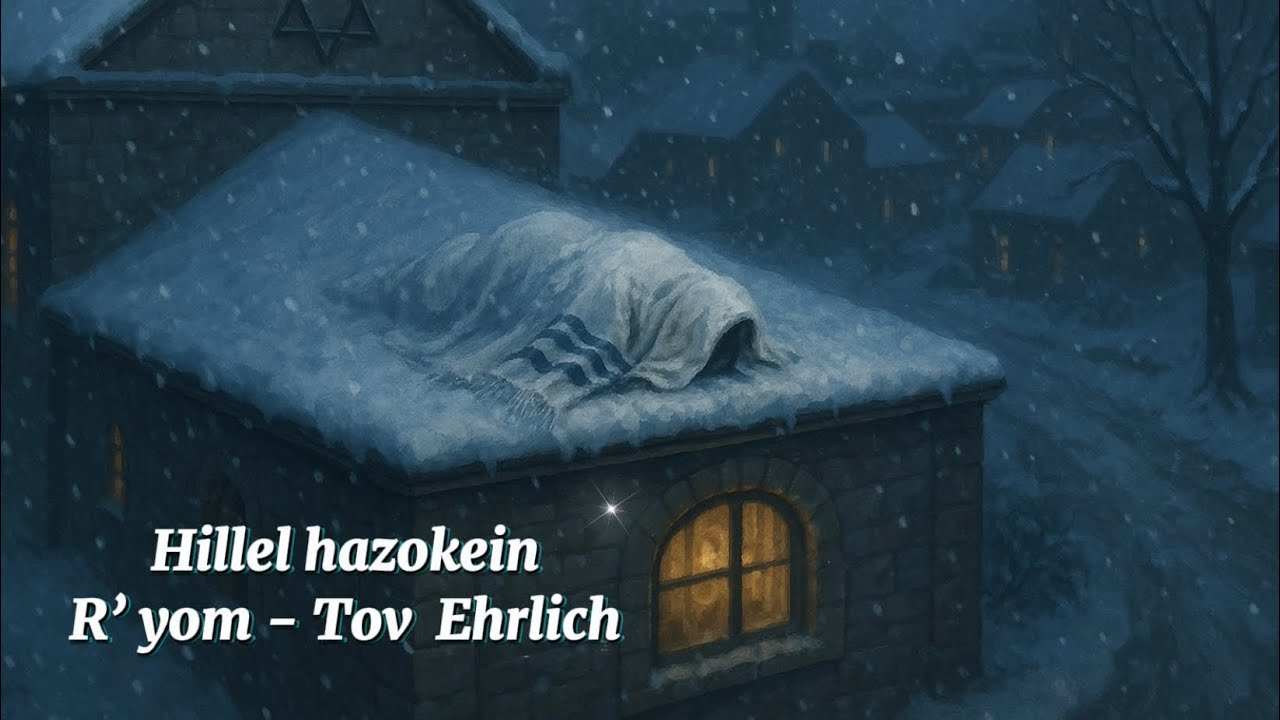 בינה מלאכותית שר ר׳ יום טוב הערליך - הלל הזקן - Ai singing R’ Yom - Tov Ehrlich - Hillel hazokein