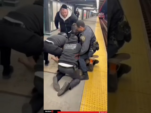 An intoxicated male was removed by the NYPD with assistance from Shomrim