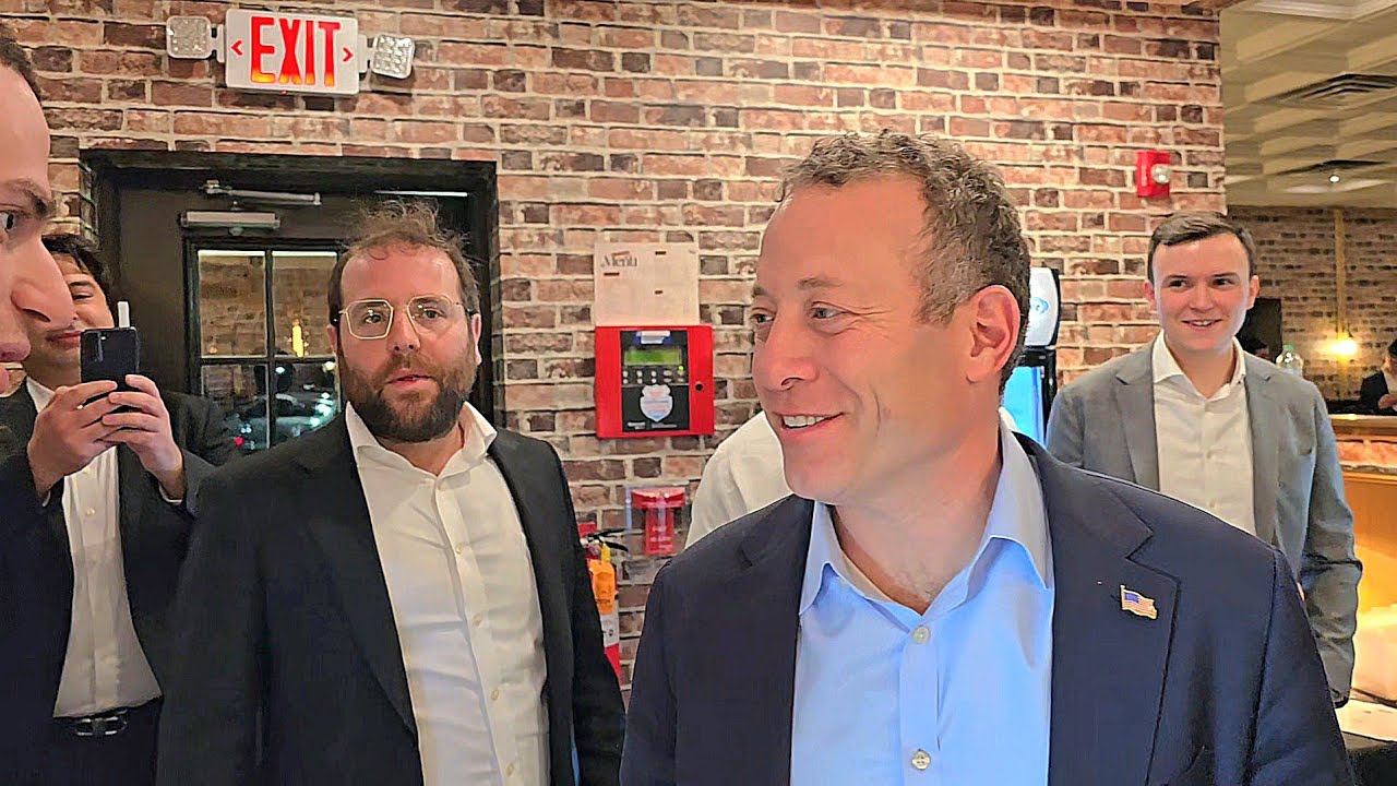 Exclusive Interview with Josh Gottheimer, Running for NJ Governor, at Fried's Restaurant in Lakewood