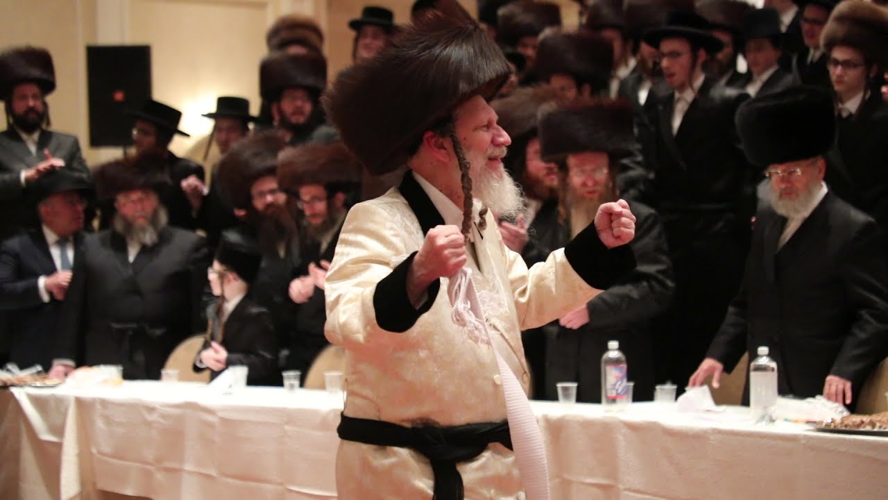 שמחת החתונה פון נכד כ"ק אדמו"ר מבורשטין שליט"א