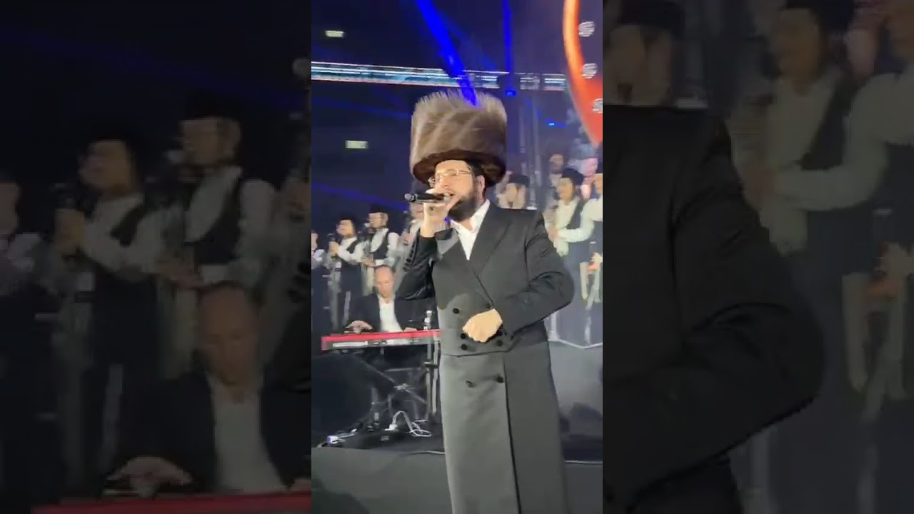 סיום הש״ס בארנה עם גדולי זמר החסידי ותזמורת של בני לאופר