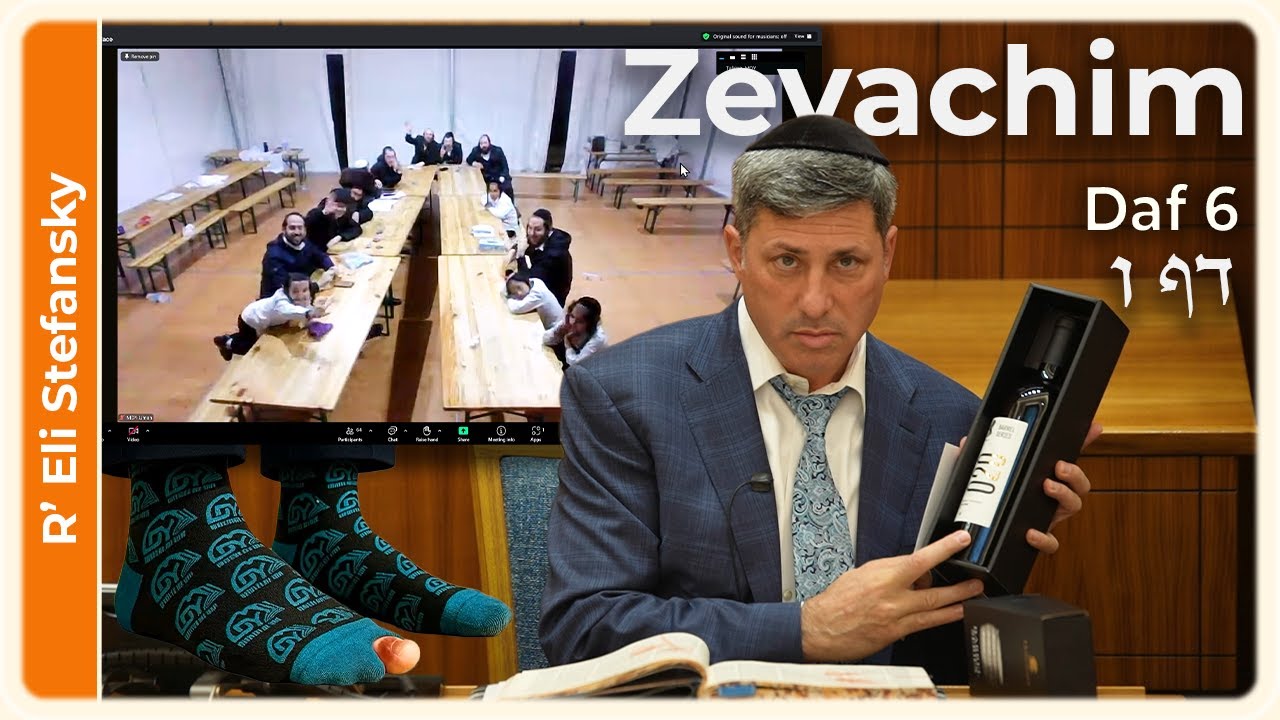 Daf Yomi Zevachim Daf 6 by R' Eli Stefansky