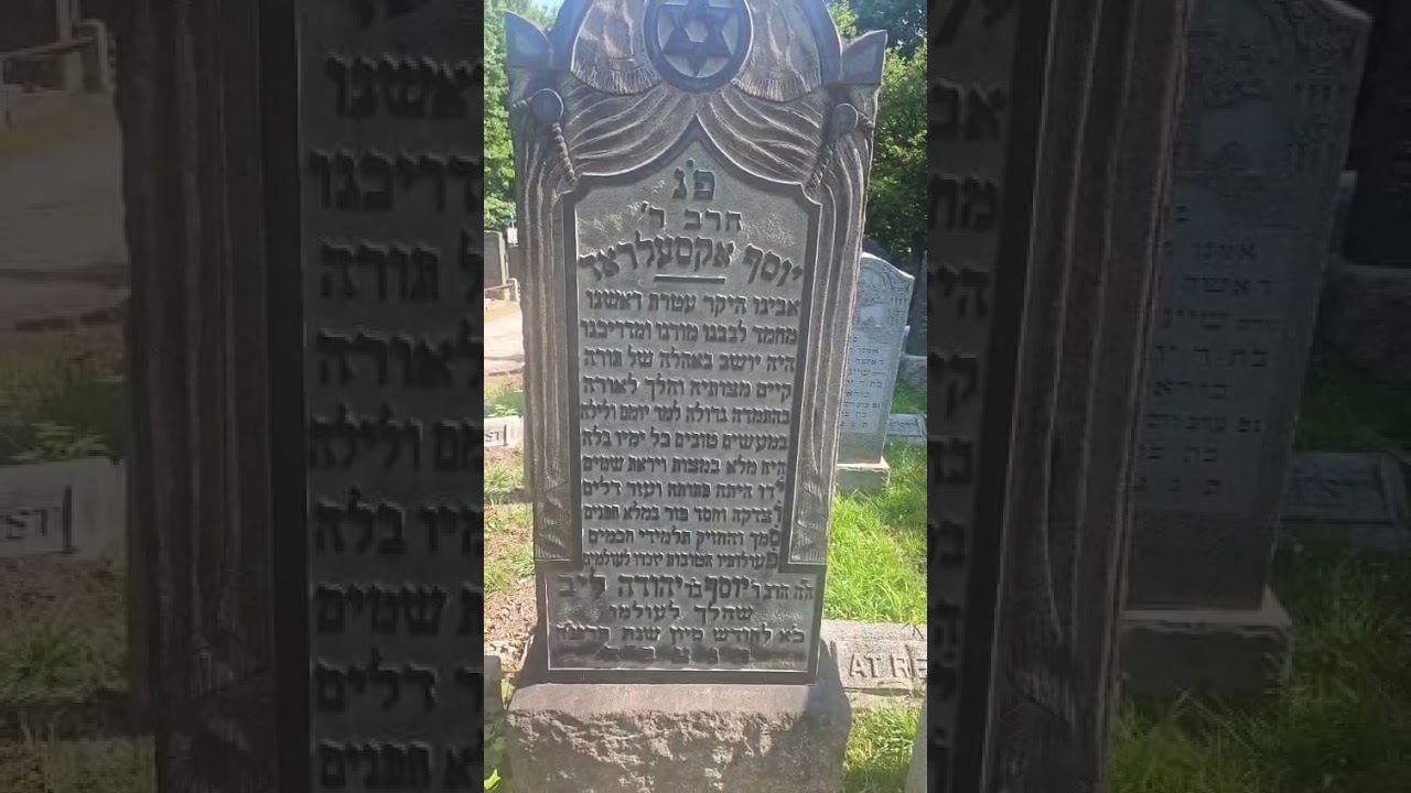 Chabad Staten Island Cemetery #7 - R' Yosef Axelrod  - RC Dalfin