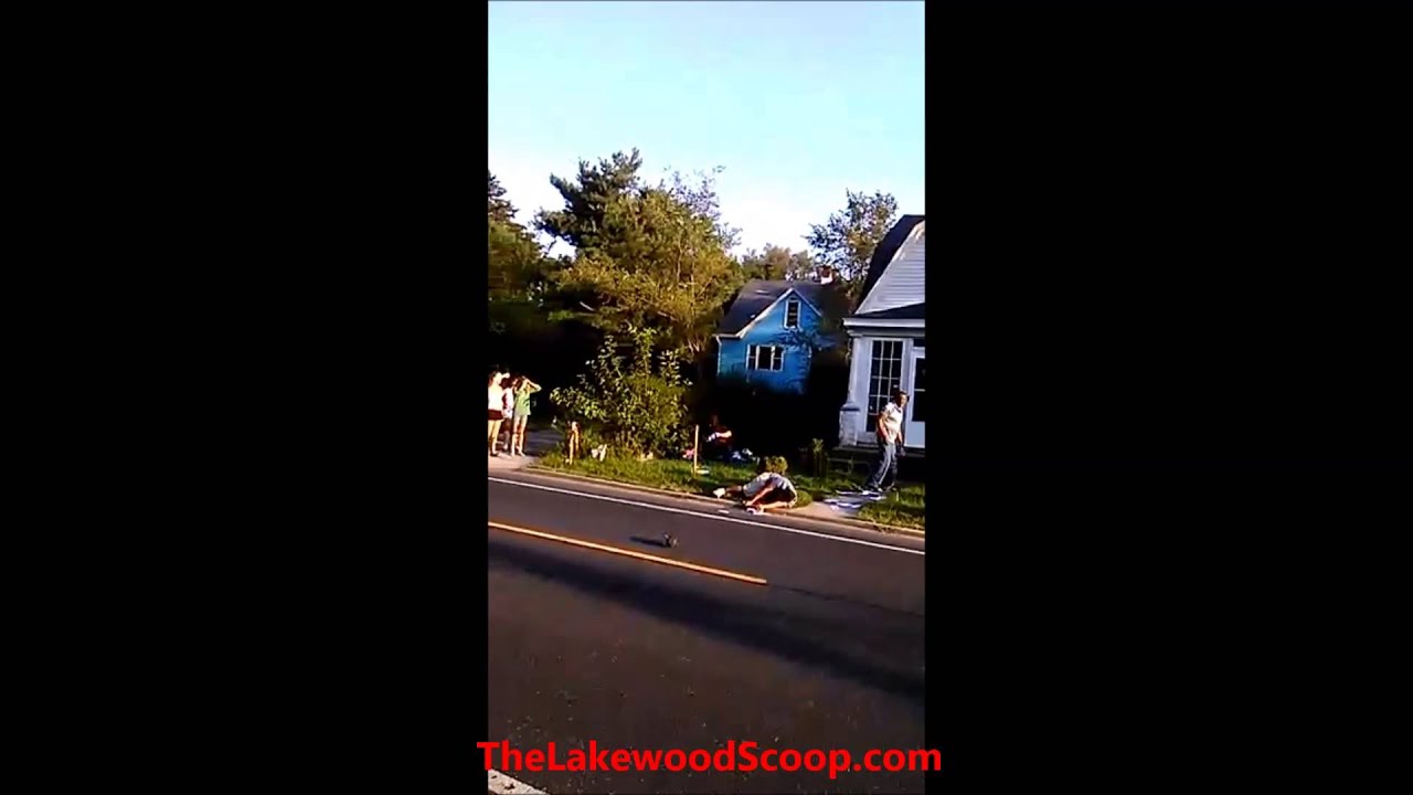 Beating of driver who fatally struck pedestrian