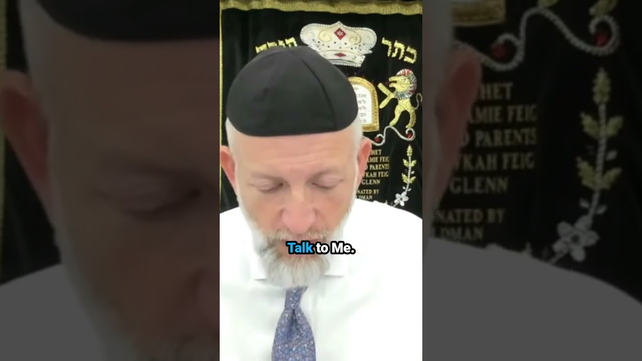 FIND YOUR VOICE to talk to Hashem.