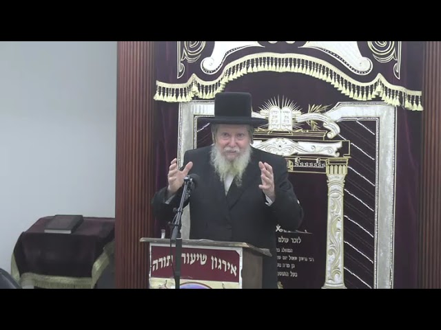להרחיק מן שנאת חנם ומחלוקת ולהוסיף אהבת חנם  -  ר׳ משולם פייש גינזבורג שליט״א