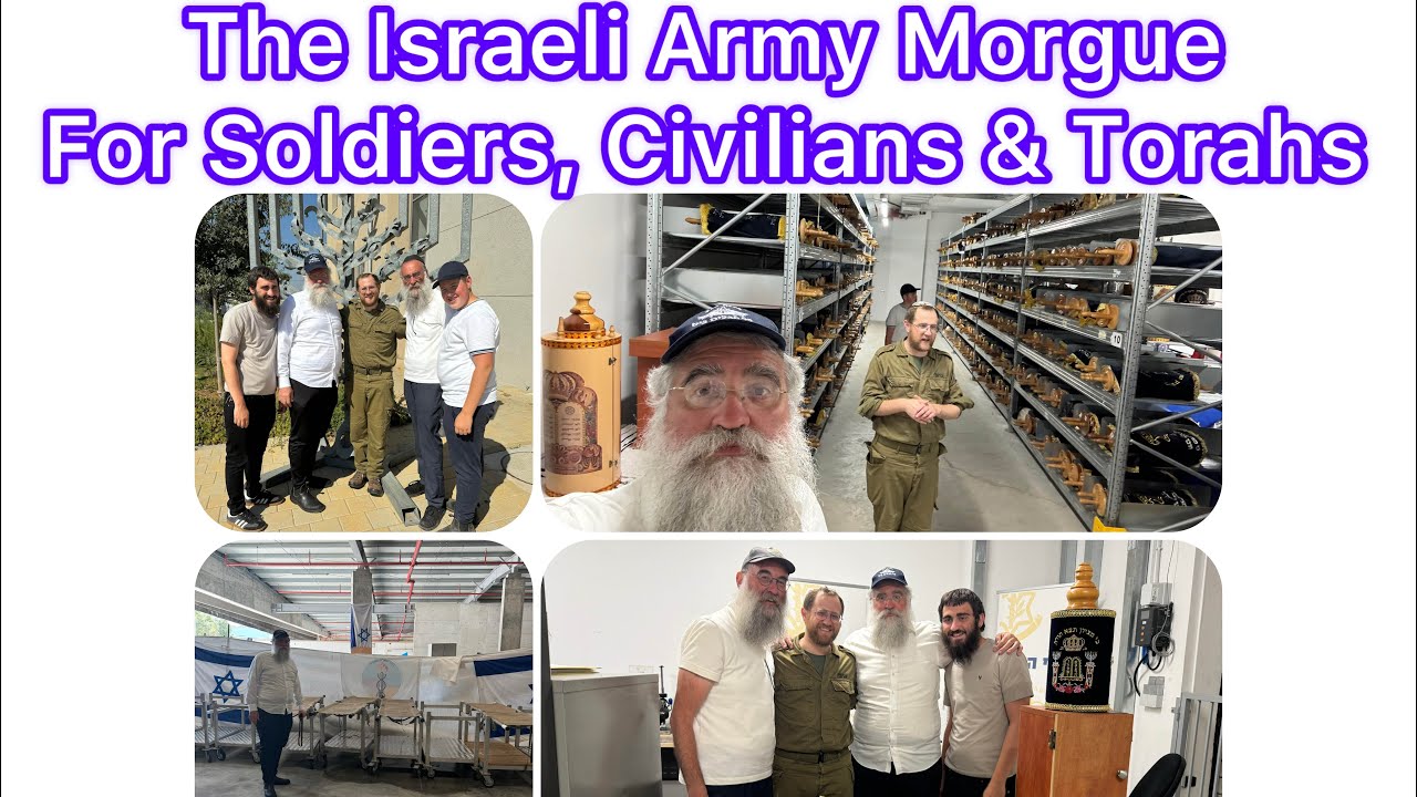 The Israeli Army Morgue For Soldiers, Civilians & Torahs. Chabadswf.org/Israelfund Mission to Israel