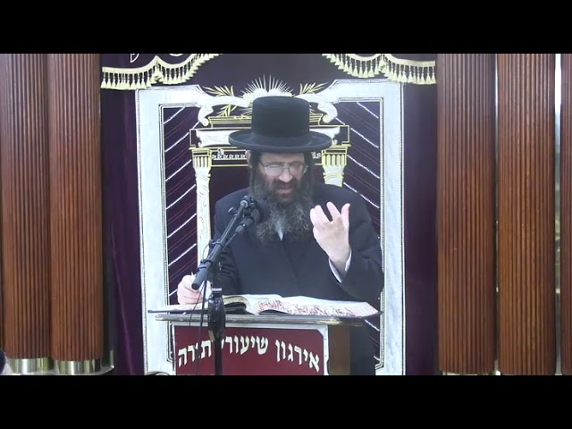 שיעור כללי בהלכות בין המצרים - ר' אהרן שמואל פדווא שליט"א