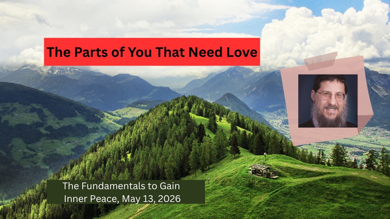 The Parts of You That Need Love, Inner Peace with Coach Menachem