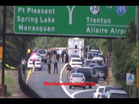 State Trooper Shot Dead GSP Parkway Scene
