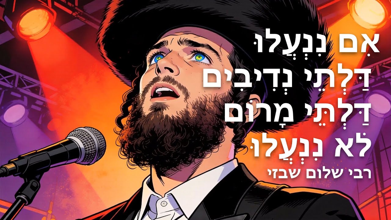 Eim Ninalu - אם ננעלו דלתי נדיבים - Shabbat Rock'N'Roll (Rabbi Shalom Shabazi ZT"L)