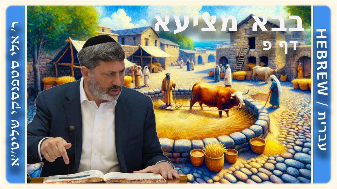 מרכז דף יומי - בבא מציעא דף פ. - ר' אלי סטפנסקי שליט"א