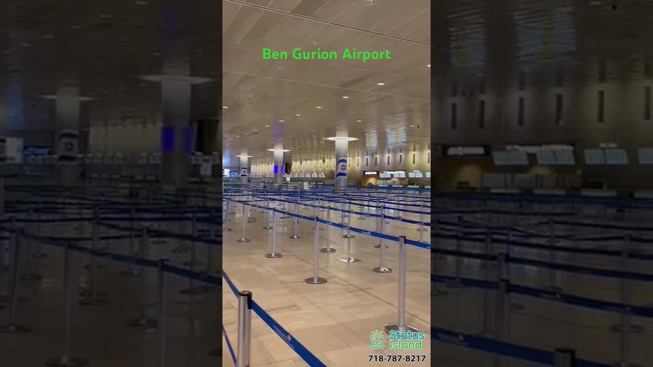 #BenGurion #Airport Empty