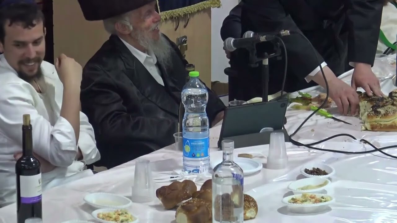 סעודת פורים והתוועדות מרוממת,  הרב חיים שלום דייטש שנת תשפ"ד
