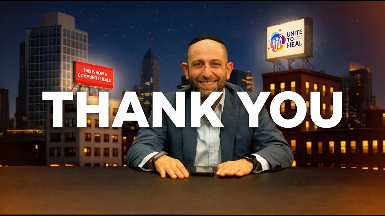 Thank You! THIS IS HOW A COMMUNITY HEALS!